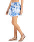 Фото #3 товара Juniors' Tie-Dye Cover-Up Skirt, Created for Macy's
