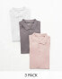 Фото #4 товара ASOS DESIGN 3 pack pique polos in multiple colours