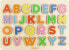 Фото #2 товара Развивающие игры Masterkidz Деревянная доска для обучения алфавиту с крупными буквами.