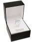 ფოტო #2 პროდუქტის Cubic Zirconia Snake Ring in Sterling Silver, Created for Macy's