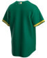 ფოტო #2 პროდუქტის Men's Oakland Athletics Official Blank Replica Jersey