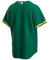 Men's Oakland Athletics Official Blank Replica Jersey