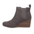 Фото #3 товара TOMS Kayley Pull On Booties Womens Brown Casual Boots 10019117T