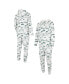 ფოტო #1 პროდუქტის Men's White New York Jets Allover Print Docket Union Full-Zip Hooded Pajama Suit