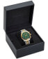 ფოტო #4 პროდუქტის Men's Swiss Chronograph Two-Tone Stainless Steel Bracelet Watch 44mm
