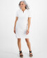 ფოტო #1 პროდუქტის Petite Cotton Weekender Polo Dress, Created for Macy's