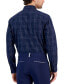 Фото #2 товара Рубашка клетчатая Alfani для мужчин, созданная для Macy's