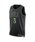 Фото #2 товара Men's and Women's CJ McCollum Black New Orleans Pelicans 2023/24 Swingman Jersey - City Edition