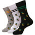 Фото #1 товара MISTER TEE Recycled Yarn Pineapple long socks 3 pairs