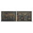 Фото #1 товара Настенный декор DKD Home Decor Медь 60 x 4 x 40 cm (2 штук) (2 pcs)