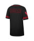 Фото #2 товара Men's Black Houston Cougars Free Spirited Mesh Button-Up Baseball Jersey