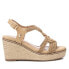 XTI 142834 wedge sandals Бежевый, 40 - фото #2