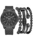 Фото #1 товара Наручные часы Tommy Hilfiger Stainless Steel Bracelet Watch 44mm Men's Created for Macy's.