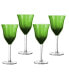 Фото #1 товара Meridian 8 OZ Wine Glasses, Set Of 4