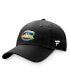 Men's Black Montreal Canadiens Team Logo Pride Adjustable Hat