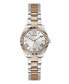 ფოტო #1 პროდუქტის Women's Analog 2-Tone Stainless Steel Watch 30mm