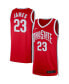 Фото #1 товара Men's LeBron James Scarlet Ohio State Buckeyes Alumni Player Limited Basketball Jersey