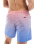 Tommy Hilfiger Original medium drawstring swim short in coral ombre