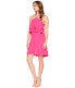 CeCe Halter Neck Ruffled (Viva Pink) Sz. 6 Women's Dress 149297