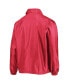 ფოტო #4 პროდუქტის Men's Red New England Patriots Coaches Classic Raglan Full-Snap Windbreaker Jacket