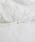 Фото #5 товара CLOSEOUT! Solid Faux Fur 3 Piece Duvet Cover Set, King