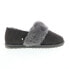 Emu Australia Daydream W12798 Womens Gray Suede Slip On Loafer Slippers Shoes 10