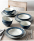Фото #3 товара Colorwave Coupe 12-Piece Dinnerware Set, Service for 4, Created for Macy's