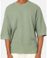 ფოტო #2 პროდუქტის Waffle Men's Midsleeve T-Shirt