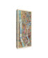 Фото #2 товара Nikki Galapon Modern Map of New York III Canvas Art - 37" x 49"