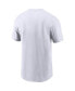 Фото #4 товара Men's White New York Giants Primary Logo T-shirt