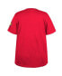 ფოტო #2 პროდუქტის Women's Red St. Louis Cardinals 2024 City Connect Plus Size T-Shirt