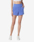 Фото #1 товара Women's Fold Over Waistband Lounge Relaxed Fit Shorts