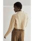 Фото #3 товара Women's Oliva Mock Neck Crop Sweater