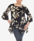 ფოტო #1 პროდუქტის Plus Size Blanche Tunic Top