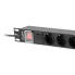 LANBERG PDU-08F-0200-BK 1U Rack Power Strip 8 Outlets