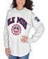 Women's White Ole Miss Rebels Edith Long Sleeve T-shirt Белый, Small - фото #1