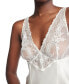 Фото #3 товара Химическое кружевное платье Calvin Klein для невесты Black Bridal Silk Chemise QS7162