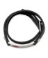 ფოტო #3 პროდუქტის Stainless Steel Enamel Medical ID Black Leather Wrap Bracelet