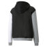 Фото #4 товара Puma Combine Hoodie Pullover Hoodie Mens Black Casual Outerwear 532102-03