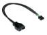Good Connections 5021-PST3 - 0.45 m - USB 2.0 - 480 Mbit/s - Black