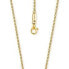 Gold-plated silver chain ERN-G