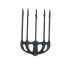 Фото #1 товара SIGALSUB Nylon Heavy Trident with 5 Round Drills Black trident