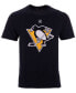 ფოტო #3 პროდუქტის Men's Evgeni Malkin Pittsburgh Penguins Authentic Stack Name & Number T-Shirt