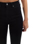 DTT Ellie high waisted skinny jeans in black