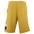 Puma Fleece Logo 10 Shorts Mens Yellow Casual Athletic Bottoms 84679331
