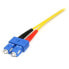 Фото #4 товара StarTech.com Fiber Optic Cable - Single-Mode Duplex 9/125 - LSZH - LC/SC - 1 m - 1 m - OS1 - LC - SC