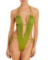 Cult Gaia 281639 Katrice Strappy One Piece Swimsuit, Size Medium