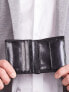 Фото #8 товара Мужское портмоне кожаное черное вертикальное без застежки Factory Price Portfel-CE-PR-CPR-028-PA.78-czarny