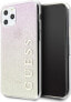 Фото #1 товара Guess Guess GUHCN65PCUGLGPI iPhone 11 Pro Max różowo-złoty/gold pink hard case Gradient Glitter