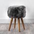 Фото #2 товара Schaffell Holz Hocker I